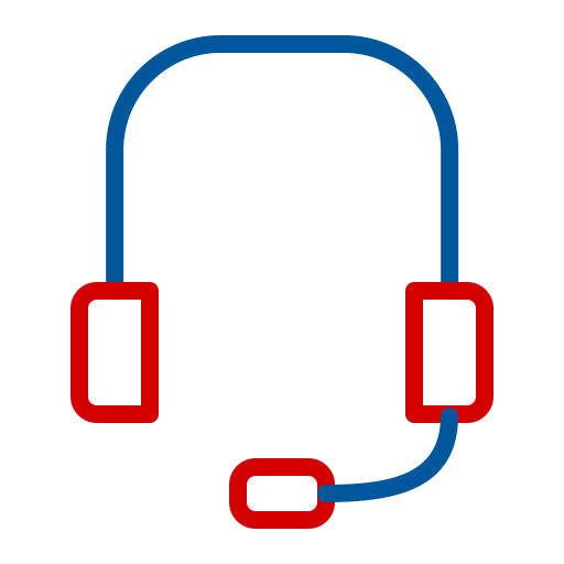 auriculares Generic color outline icono