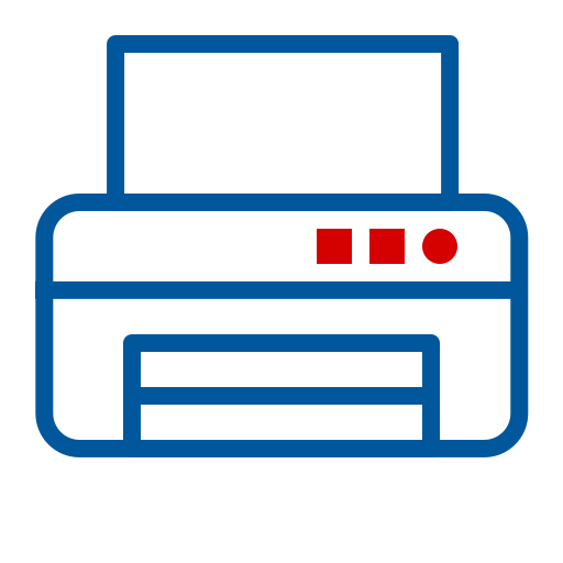 drucker Generic color outline icon