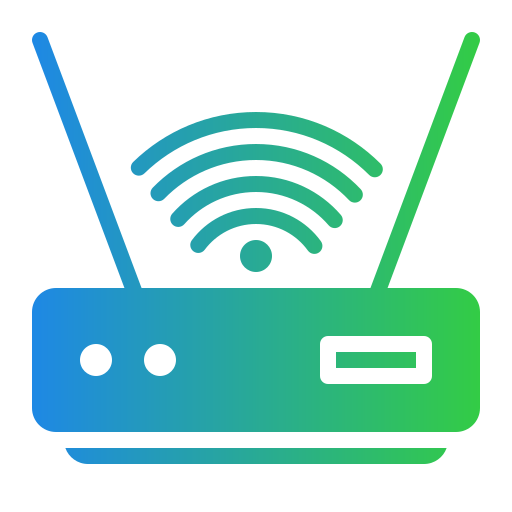 wi-fi-роутер Generic gradient fill иконка