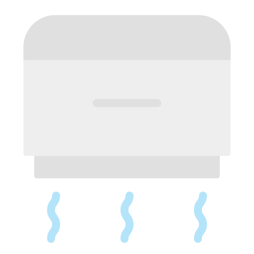 Hand dryer Generic color fill icon