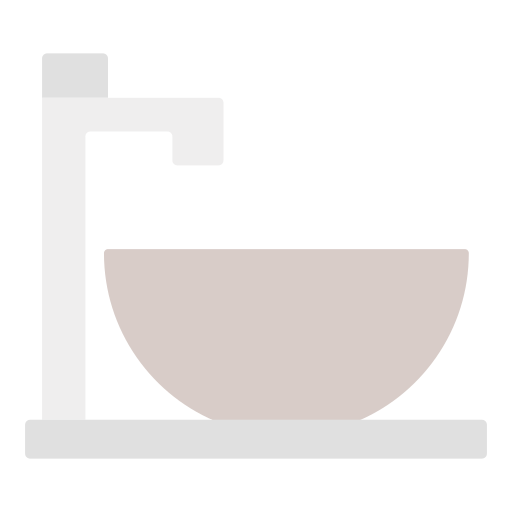 Wash basin Generic color fill icon