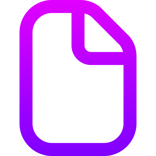 datei Generic gradient outline icon