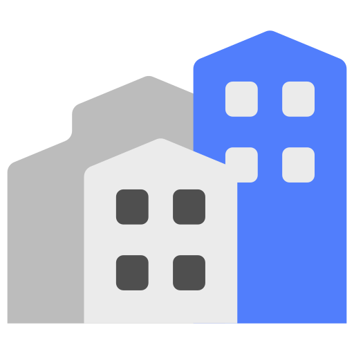 Town Generic color fill icon