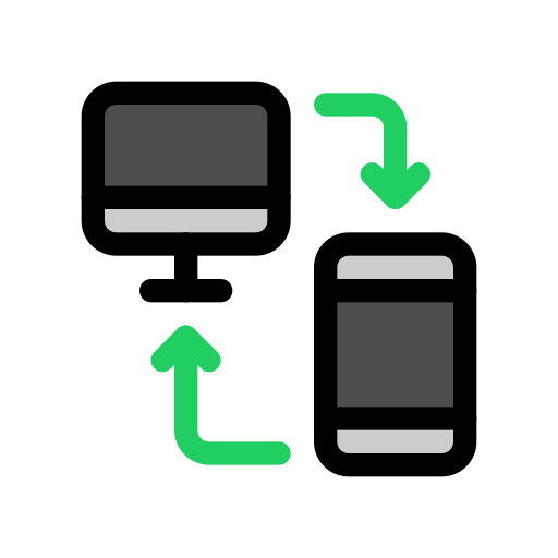 synchronisation Generic color lineal-color icon