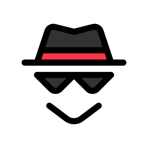 黒い帽子 Generic color lineal-color icon