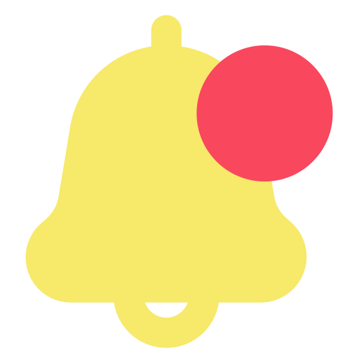 aplikacja powiadamiająca Generic color fill ikona