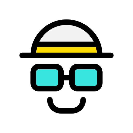 하얀 모자 Generic color lineal-color icon