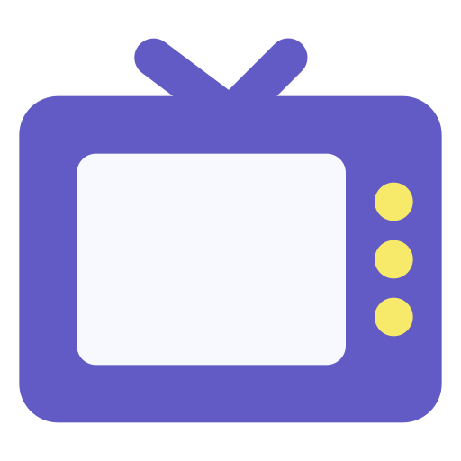 televisión Generic color fill icono