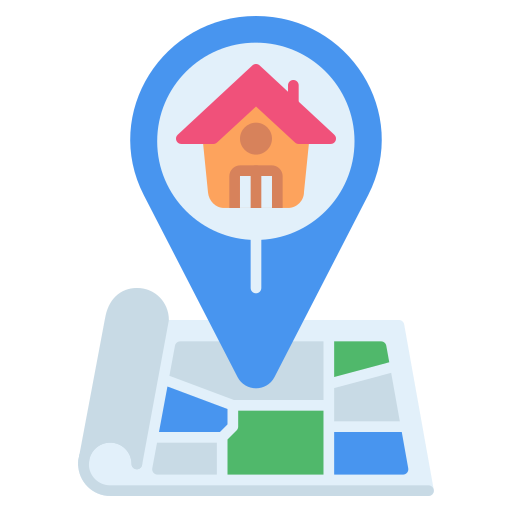 Maps and location Generic color fill icon