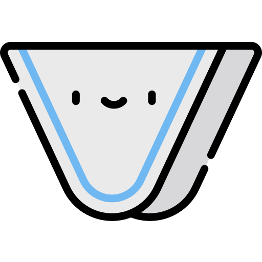 servilleta Kawaii Lineal color icono