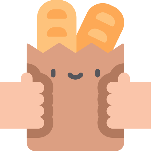 stangenbrot Kawaii Flat icon