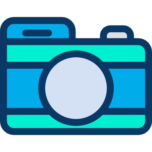 fotocamera Kiranshastry Lineal Color icoon