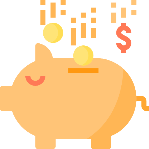 Piggybank itim2101 Flat icon
