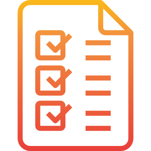 Check list itim2101 Gradient icon