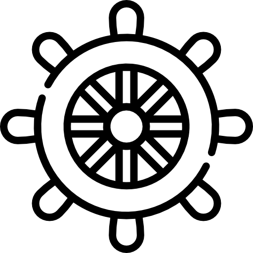 Rudder Kawaii Lineal icon