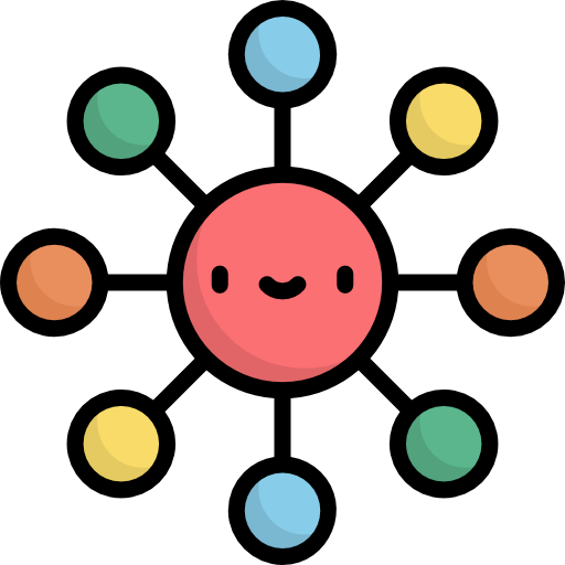 Management Kawaii Lineal color icon