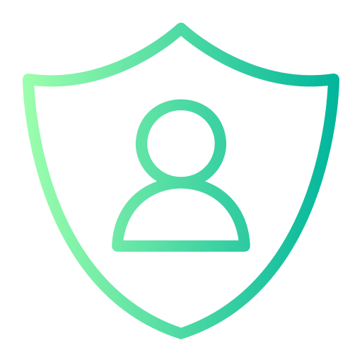 seguridad personal Generic gradient outline icono