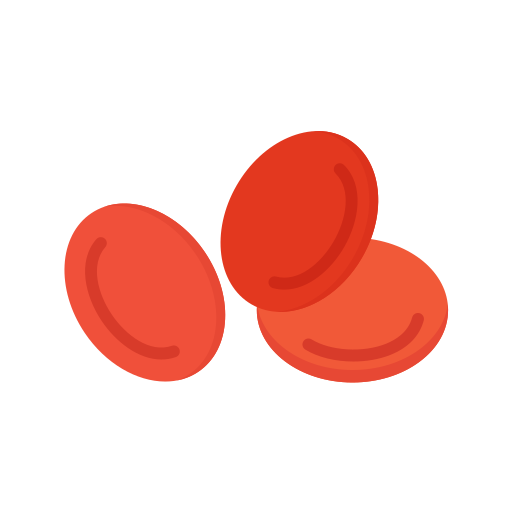 células de sangre Generic color fill icono