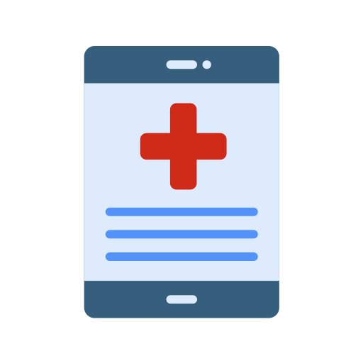 medische app Generic color fill icoon