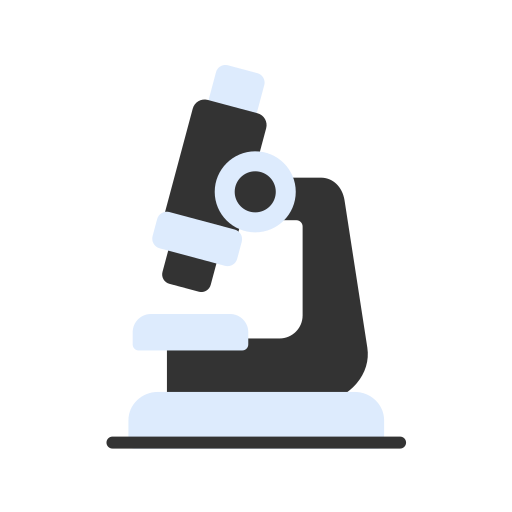 microscopio Generic color fill icona