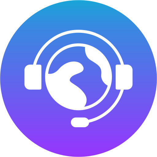 Customer support Generic gradient fill icon