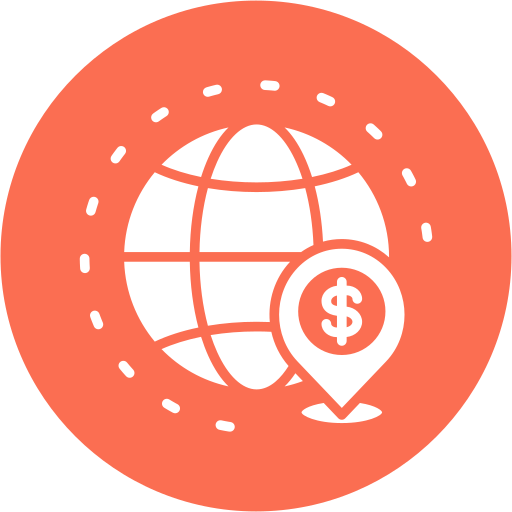 Global finance Generic color fill icon