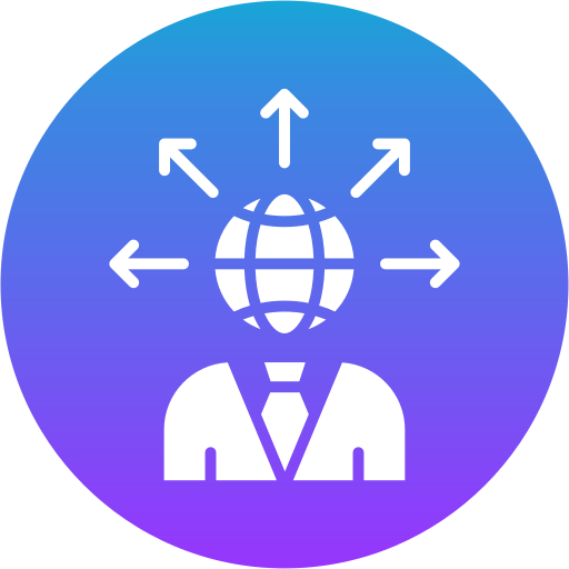 Business direction Generic gradient fill icon