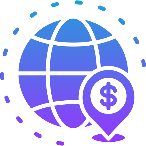 globale finanzen Generic gradient fill icon