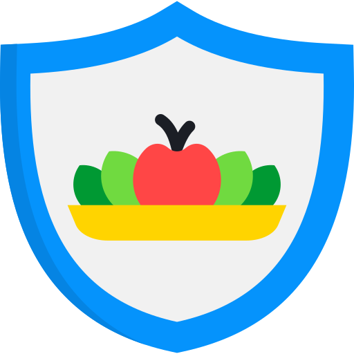 bezpieczeństwo żywności Generic color fill ikona