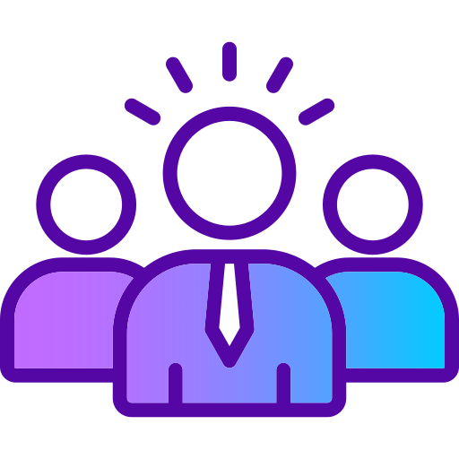 Leadership Generic gradient lineal-color icon