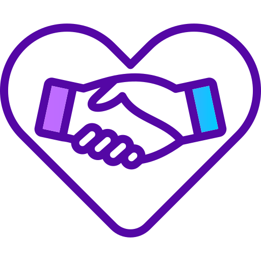 Relationship Generic gradient lineal-color icon