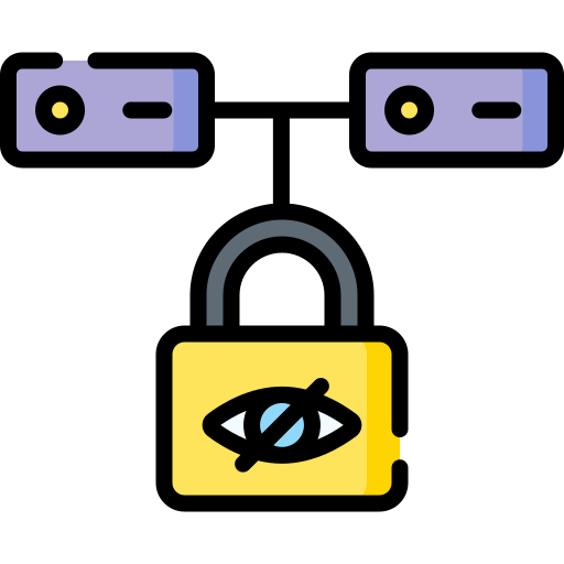 prywatność danych Special Lineal color ikona