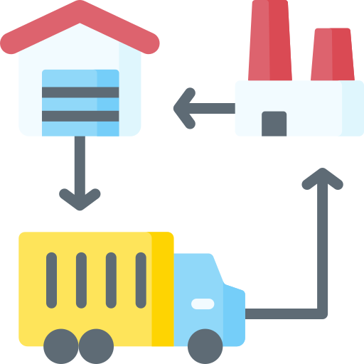 Supply chain Special Flat icon