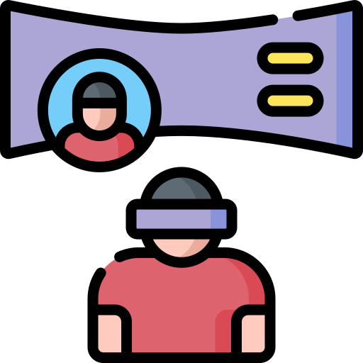 realidad virtual Special Lineal color icono