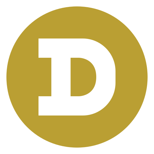 dogecoin Generic color fill icon