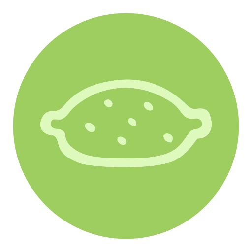 Lime Generic color hand-drawn icon