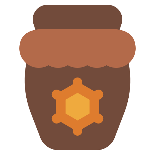 Honey jar Generic color fill icon