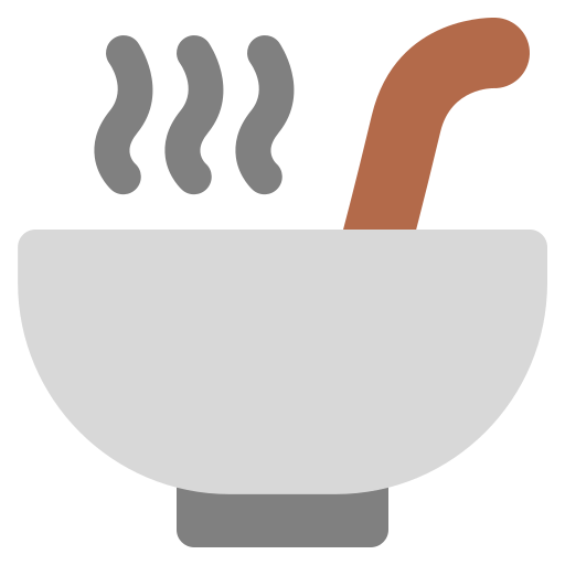 gorąca zupa Generic color fill ikona