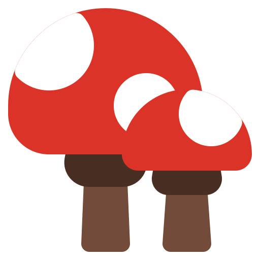 funghi Generic color fill icona