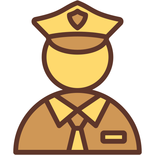 Security guard Generic color lineal-color icon