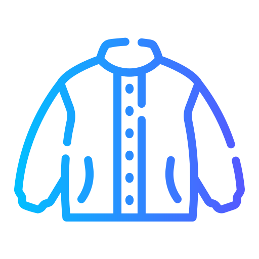 chaqueta Generic gradient outline icono