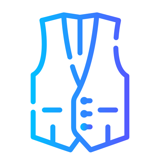 Waistcoat Generic gradient outline icon