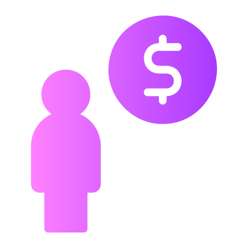 Salary Generic gradient fill icon