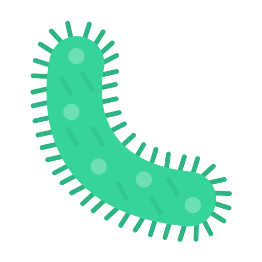bakteria Generic color fill ikona