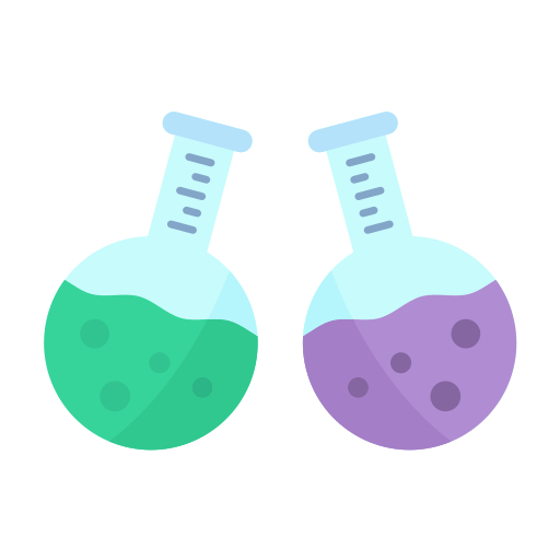 Flasks Generic color fill icon