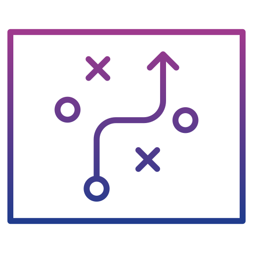 Strategy Generic gradient outline icon