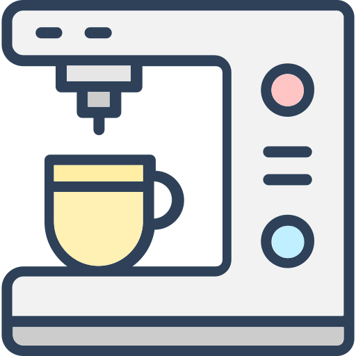 Coffe maker machine Generic color lineal-color icon