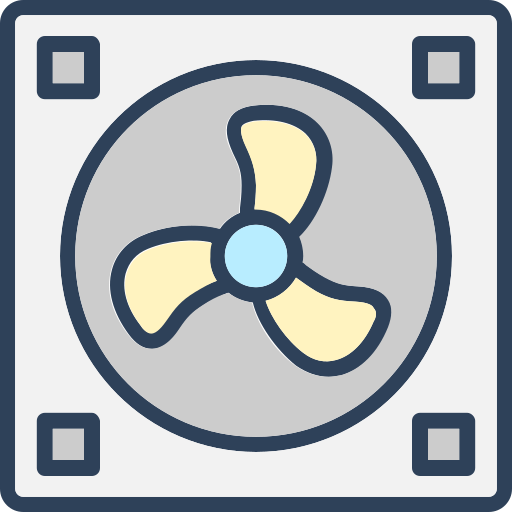 Cpu fan Generic color lineal-color icon