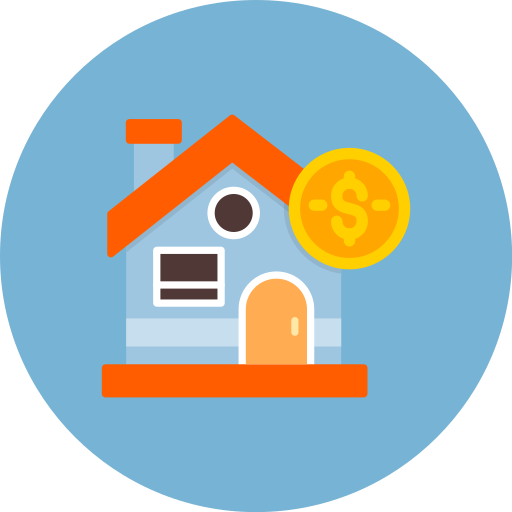 Mortgage Generic color fill icon