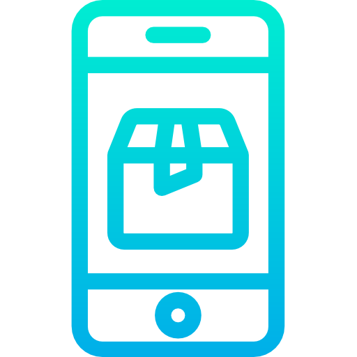Smartphone Kiranshastry Gradient icon